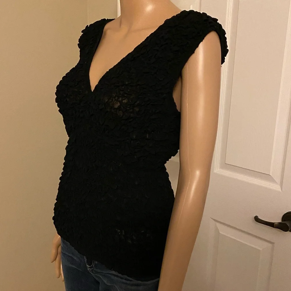 NWOT Vintage Smocked Top - Picture 6 of 10